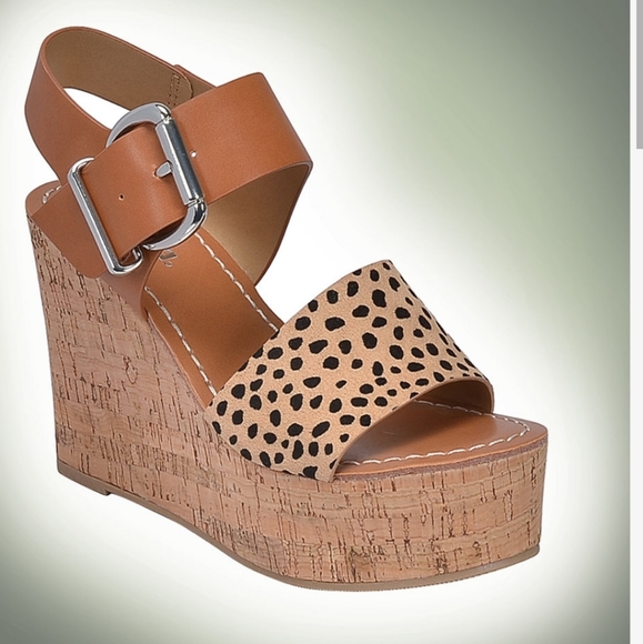 Leopard print Wedge sandal - Picture 3 of 3